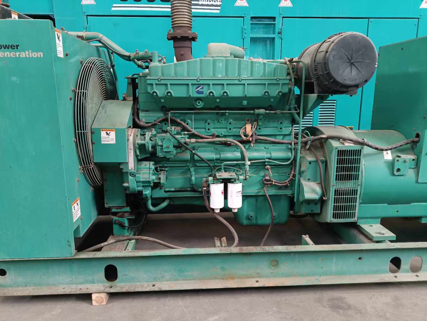 万全过载会对 600kW 柴油发电机组造成哪些损害?